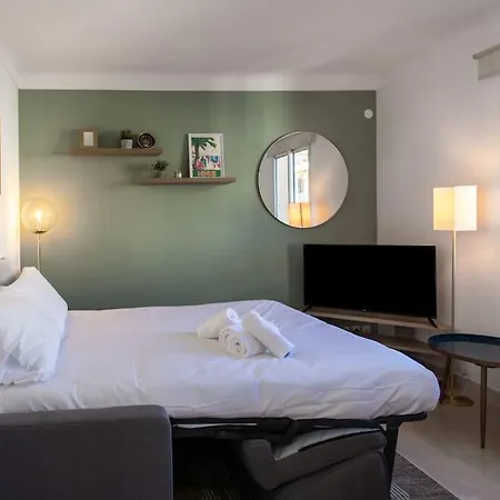#46 Carre D'or Congres 2 Min Walk Sea Promenade * 니스